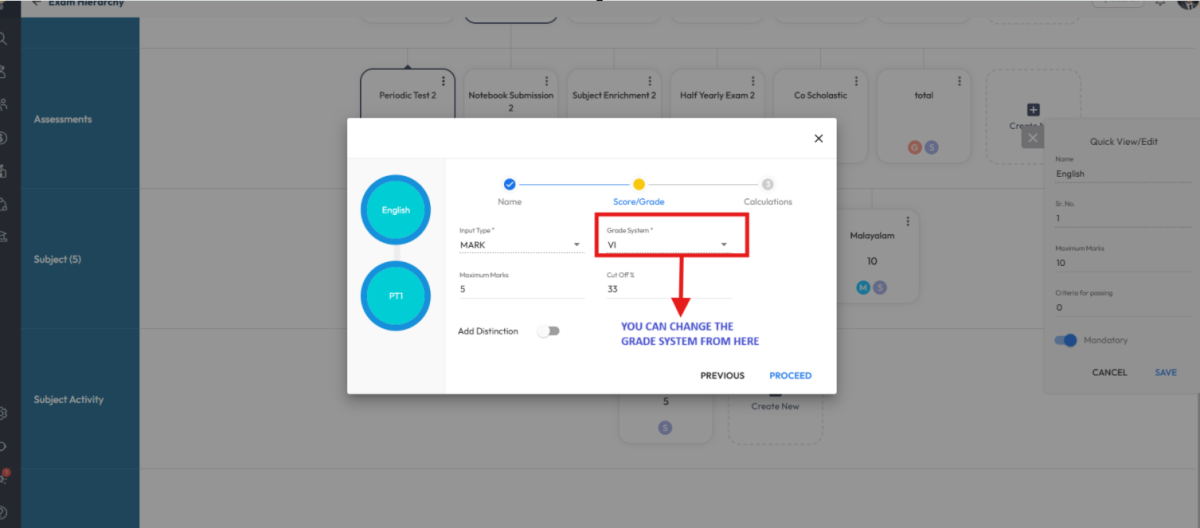 How can I change the grading scale for middle classes? – NextOS Help Center